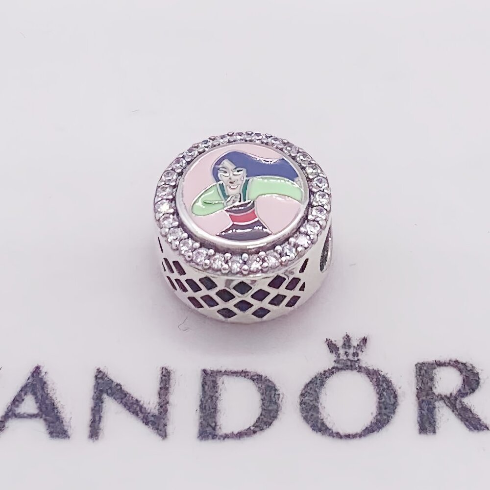 2025 Disney Parks run Disney Princess Weekend Pandora charm Mulan 5K